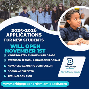 Your child's future starts at BridgePrep Academy of North Miami Beach! 