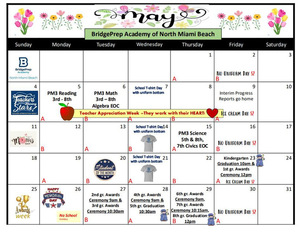 ✨ May 2025 calendar for all the events! ✨